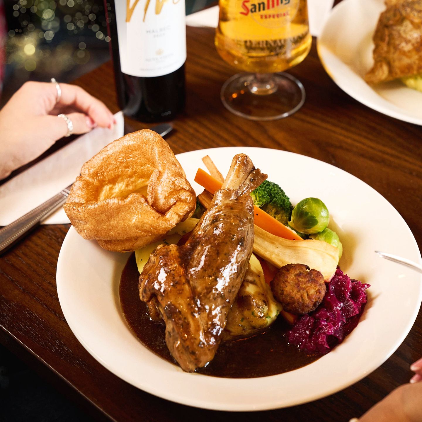 Christmas Day 2025 Lunch, Dinner & Dining at The Rose & Crown in Brailsford