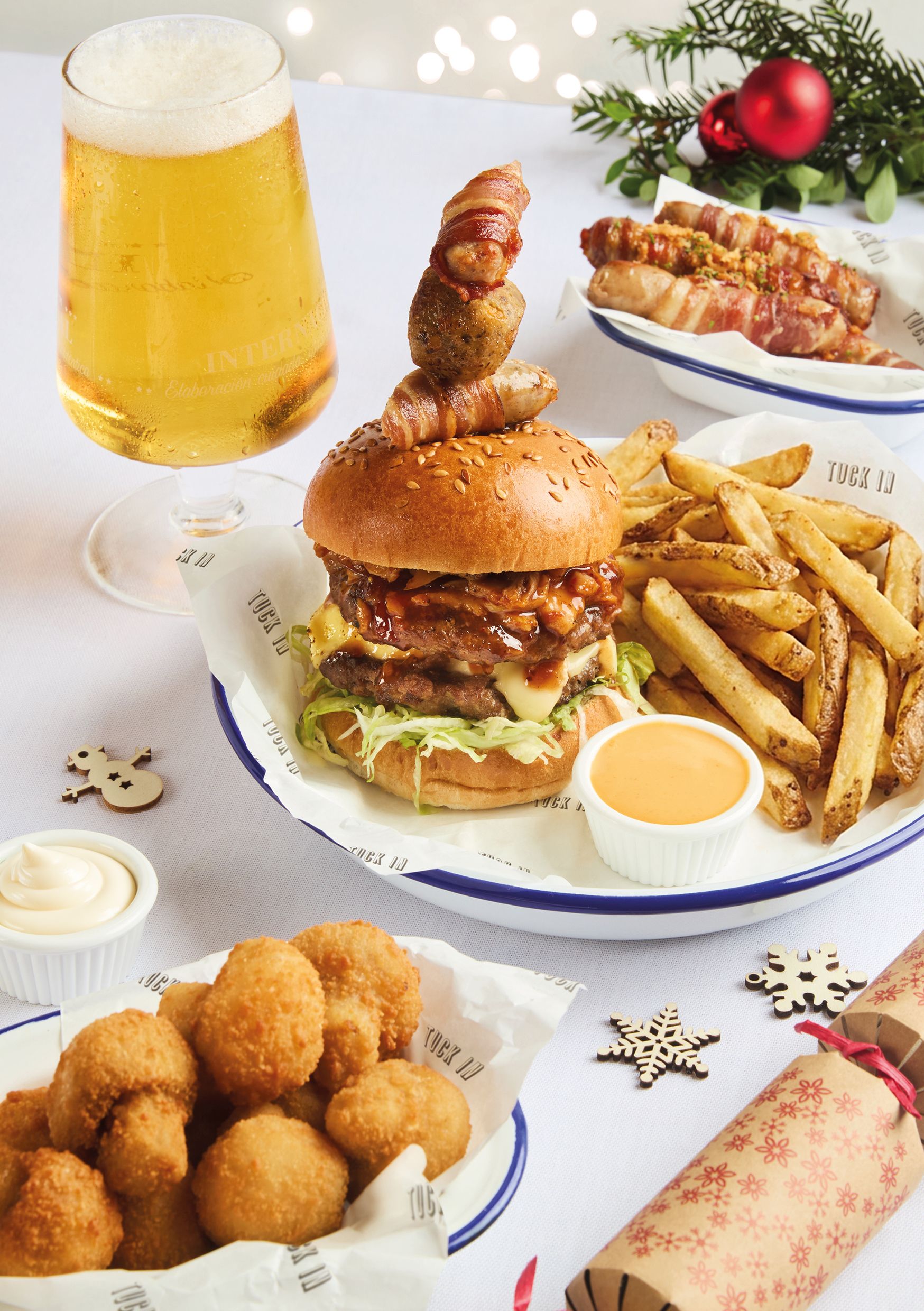Festive Lunch & Dinner at The Rose & Crown in Brailsford